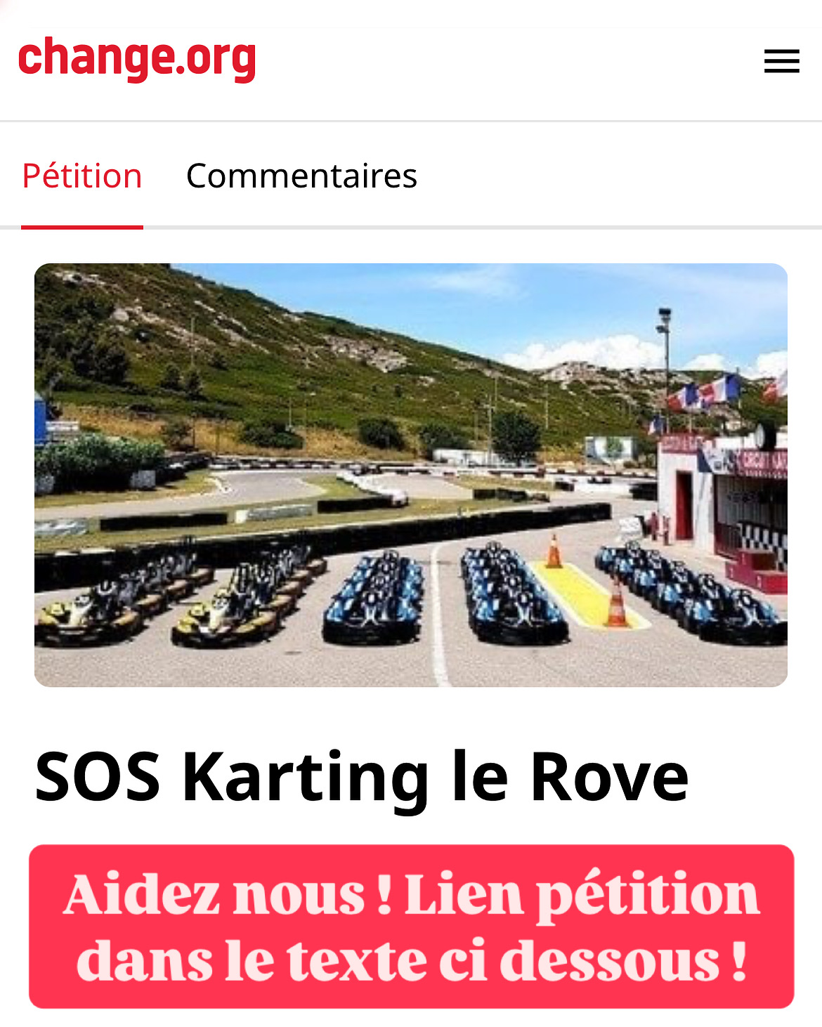 Image actualité SOS KARTING LE ROVE